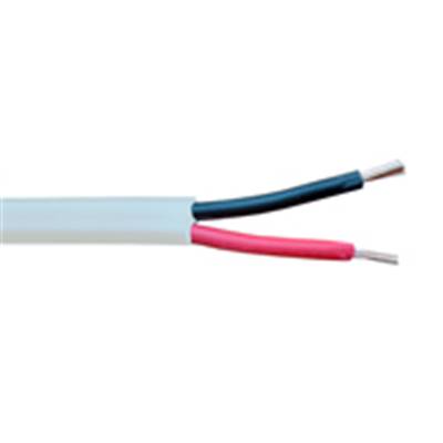 2 Core Cable 14 strand 0.3mm - White Sheath 30m