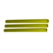 Yellow Heatshrink - Cable Sleeving - 6.4mm x 150mm - Pack of 10