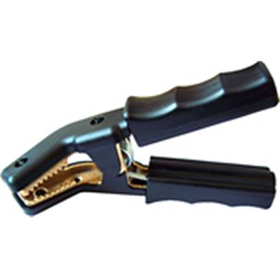 1000 amp Crocodile Clip - Angled Jaw - Fully Insulated - Brass -