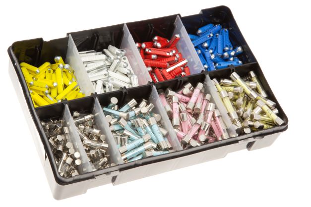 Box Assortments - Glass & Continental Fuses (480 approx)