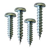 Screws No.10 x 1/2" - Pan Head - Zinc Plated - Pack of 50