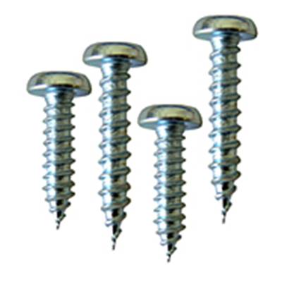 Screws No.8 x 1" - Pan Head - Zinc Plated - Pack of 50