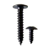 Screws No.8 x 1 1/2" - Flanged Head - Black - Pack of 100