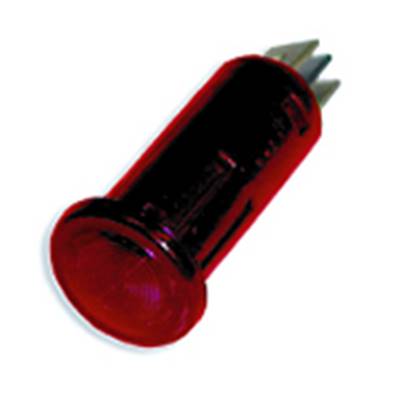 Indicator Light with Lucar Connection - Red - Pack of 10