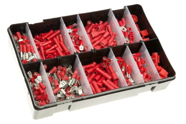 Assorted Red Pre-Insulated Terminals