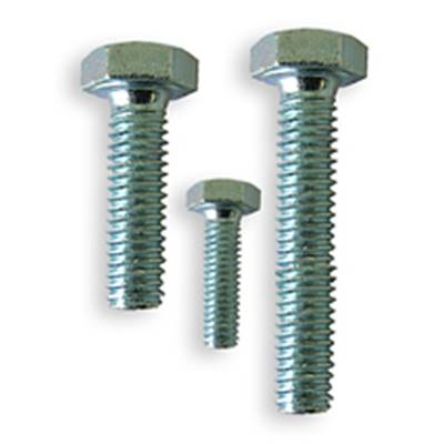 M10 x 50mm Bolts - 10mm Thread - 50-mm Long - Pack of 10