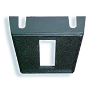 Plastic Switch Mounting Panel Single Oblong Hole