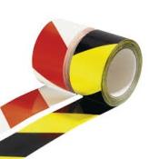 Hazard Warning Tape 50mm x 33m Red/White