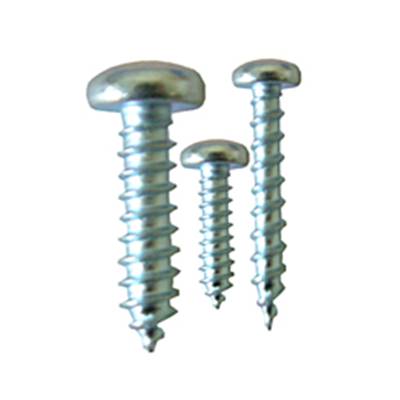 Screws No.6 x 1/2" - Pan Head - Pozi - Zinc Plated - Pack of 100