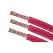 65 strand 0.3mm - 4.5mm2 Cable - Red - 30m