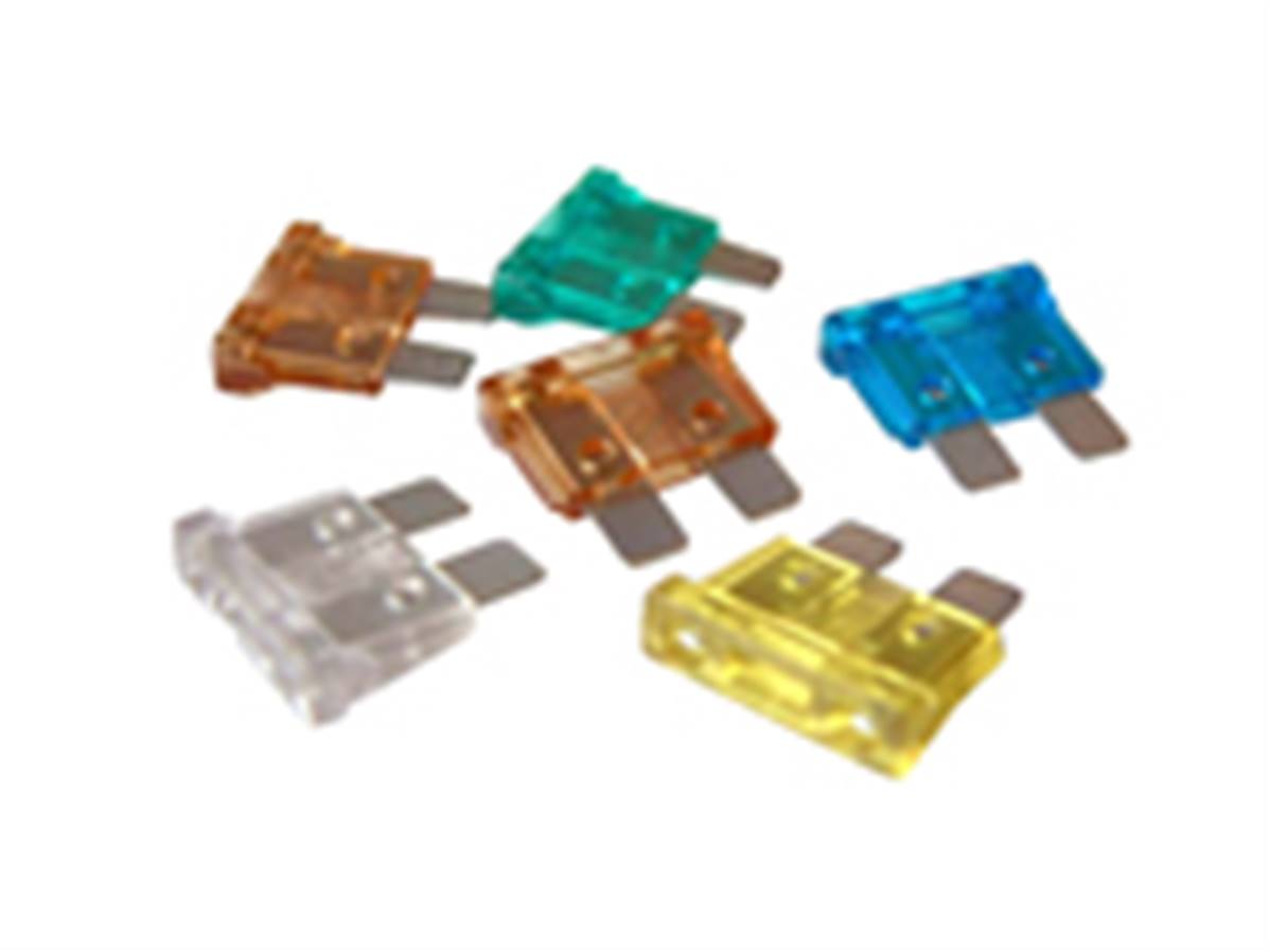 Assorted Standard Blade Fuses - Box of 35