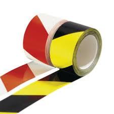 Hazard Warning Tape 50mm x 33m Black/Yellow