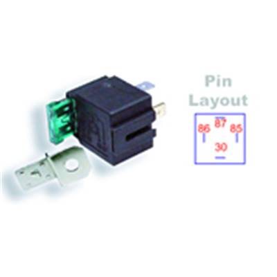 Relay - Blade Fuse Relay - 12v - 30amp - Heavy Duty