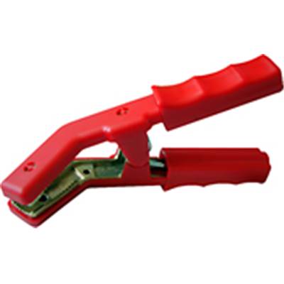 650amp Crocodile Clip - Angled Jaw - Fully Insulated - Brass - 1