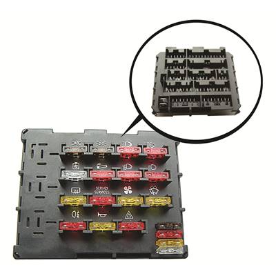 Blade Fuse Box - with Fuses