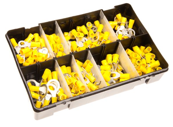 Box Assortments - Yellow Ring & Fork Terminals (240 approx)