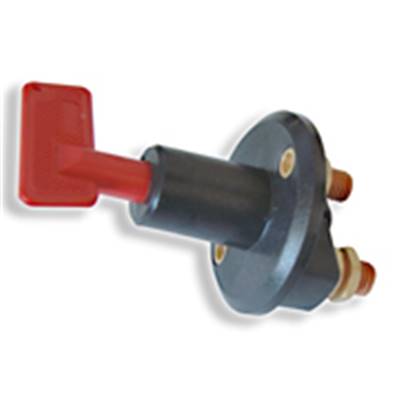 Battery Isolator Switch - With Red Key