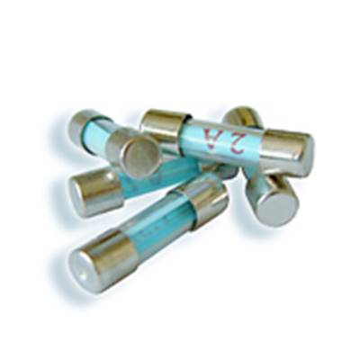 Assorted Glass Din Radio Fuses - 10 Pack