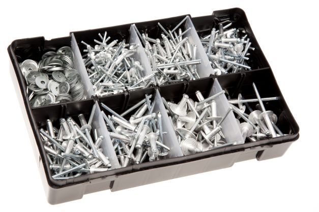 Box Assortments - Aluminium Blind Rivets (575 approx)