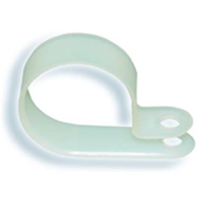 Cable Clip Plastic - 22.2mm to 25.4mm - Pack of 50