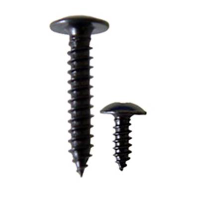 Screws No.8 x 1 1/2" - Pan Head - Black - Pack of 20