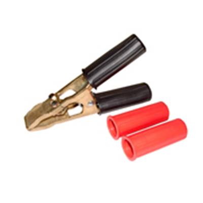 1000 amp Crocodile Clip - Brass - Insulated - Red - 1