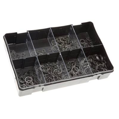 Box Assortments - Internal & External Circlips - Metric & Imperial (550 approx) 