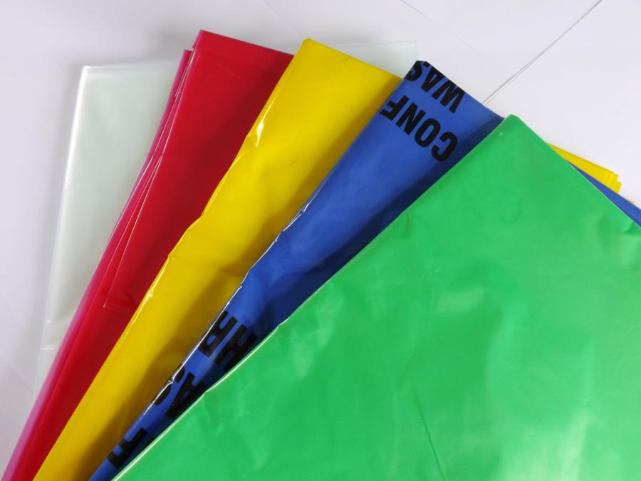 Blue Waste Disposal Bag - Printed (Confidential Waste)