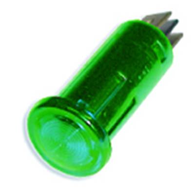 Indicator Light with Lucar Connection - Green - Pack of 10