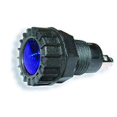 Warning Light - Round - Blue - With Replacement Bulbs - 10's