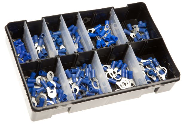 Box Assortments - Blue Ring & Fork Terminals (240 approx)