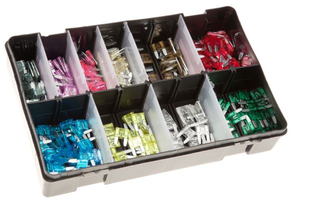 Box Assortment - Mini Blade Fuses - (240 approx)